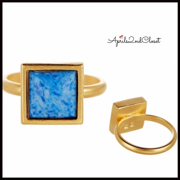 The2Bandits Jewelry - THE2BANDITS TURQUOISE LAPIS STONE RING A2C
